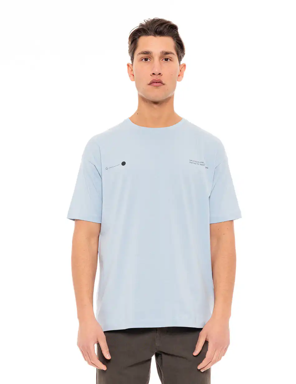 Splendid fashion ανδρικό t-shirt 49-206-033 SKY BLUE
