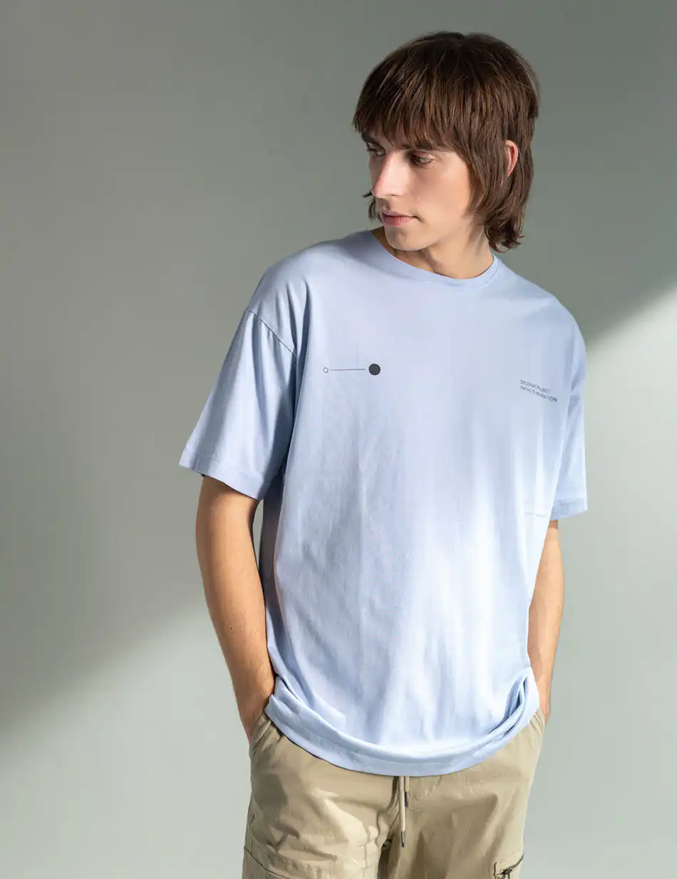 Splendid fashion ανδρικό t-shirt 49-206-033 SKY BLUE