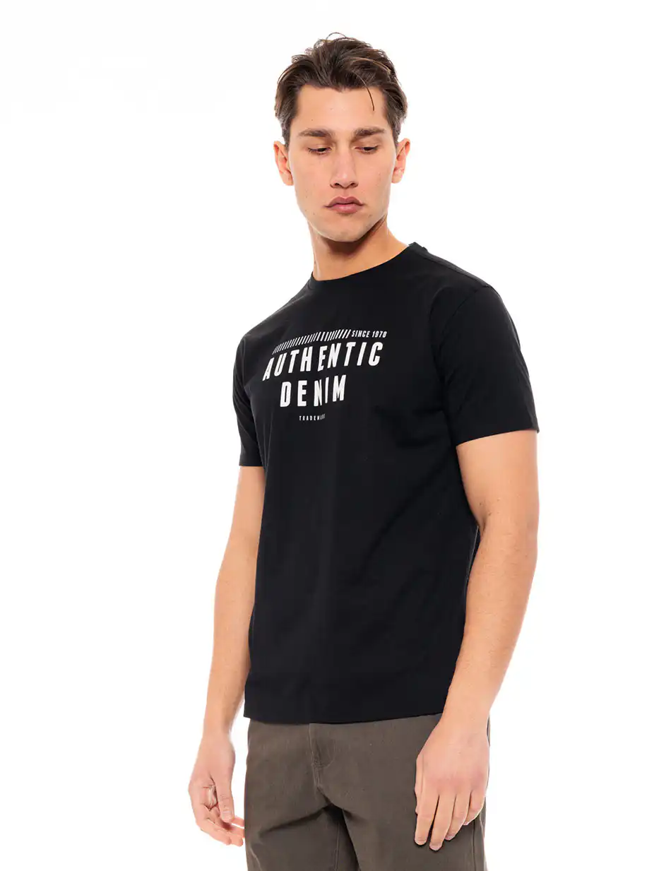 Splendid fashion ανδρικό t-shirt 49-206-045 BLACK