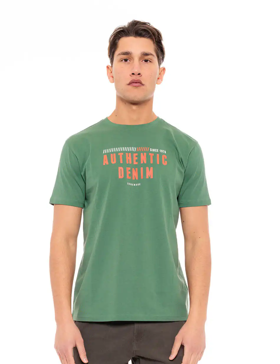 Splendid fashion ανδρικό t-shirt 49-206-045 GREEN