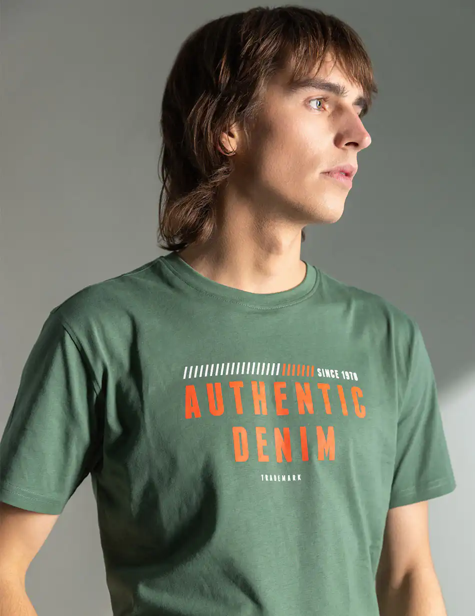 Splendid fashion ανδρικό t-shirt 49-206-045 GREEN