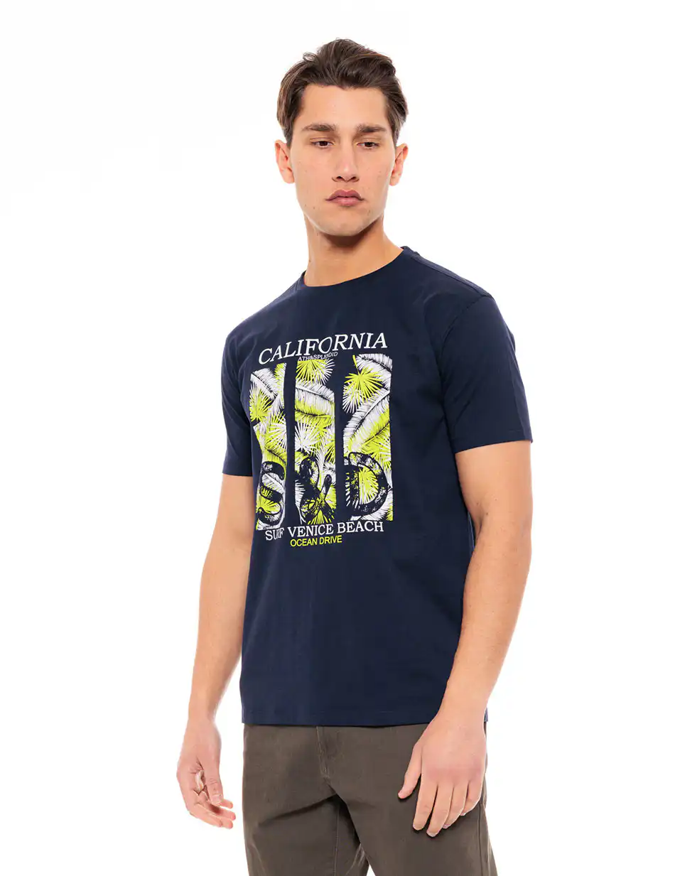 Splendid fashion ανδρικό t-shirt 49-206-062 NAVY