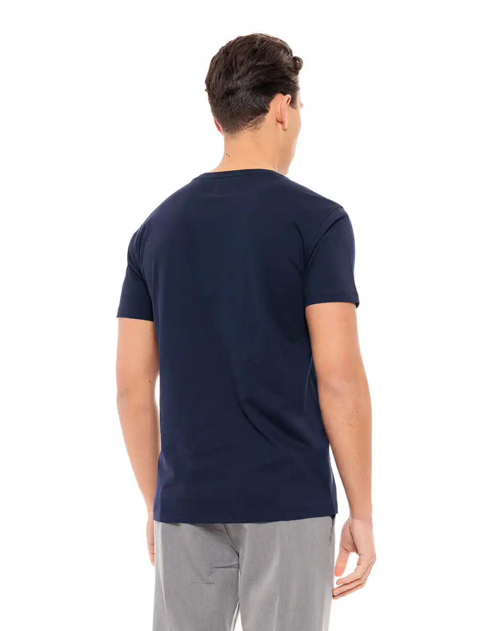 Biston fashion ανδρικό t-shirt 49-206-067 NAVY