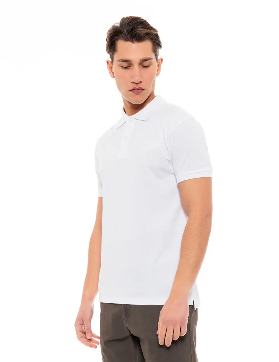 Splendid fashion ανδρικό polo 49-206-074 WHITE