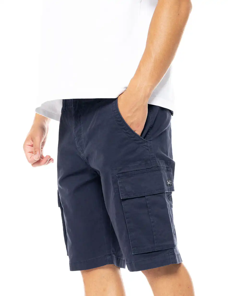 Splendid fashion ανδρική cargo βερμούδα 49-221-010 NAVY