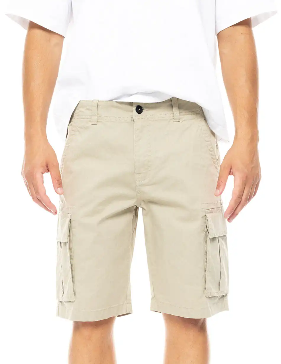 Splendid fashion ανδρική cargo βερμούδα 49-221-010 BEIGE