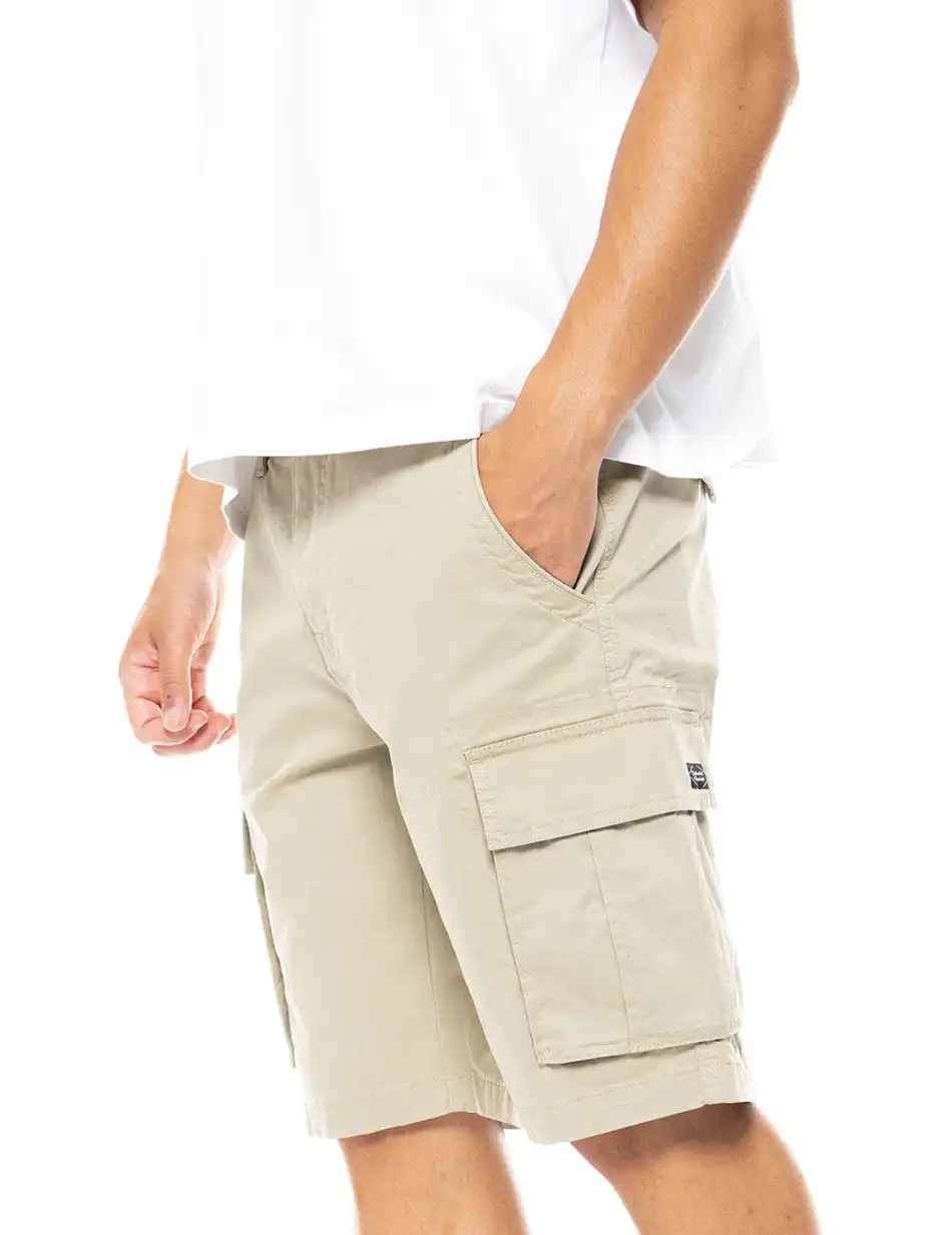 Splendid fashion ανδρική cargo βερμούδα 49-221-010 BEIGE