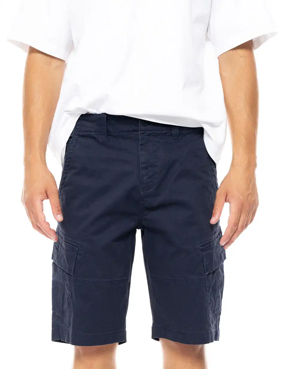 Biston fashion ανδρική cargo βερμούδα 49-221-011 NAVY