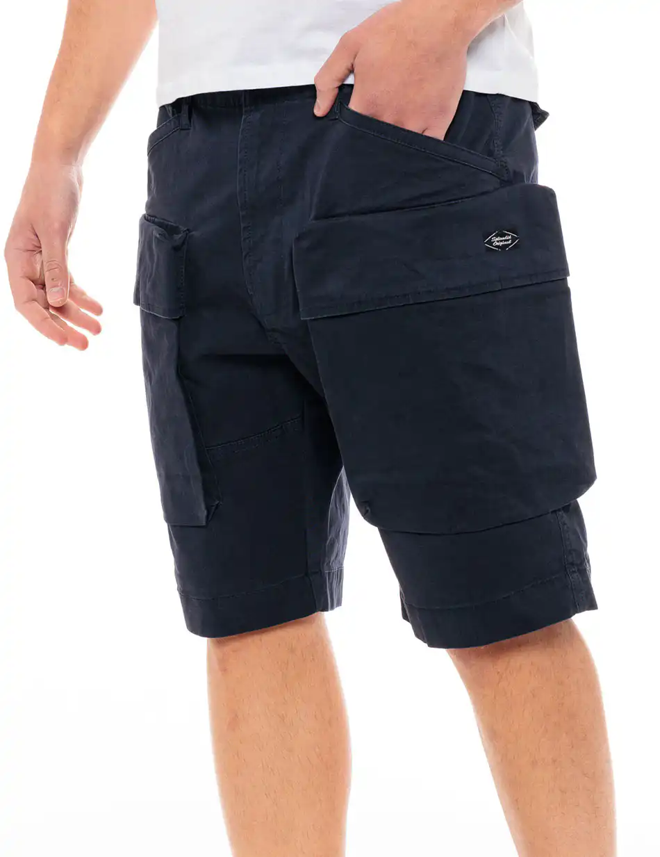Splendid fashion ανδρική cargo βερμούδα 49-221-012 NAVY