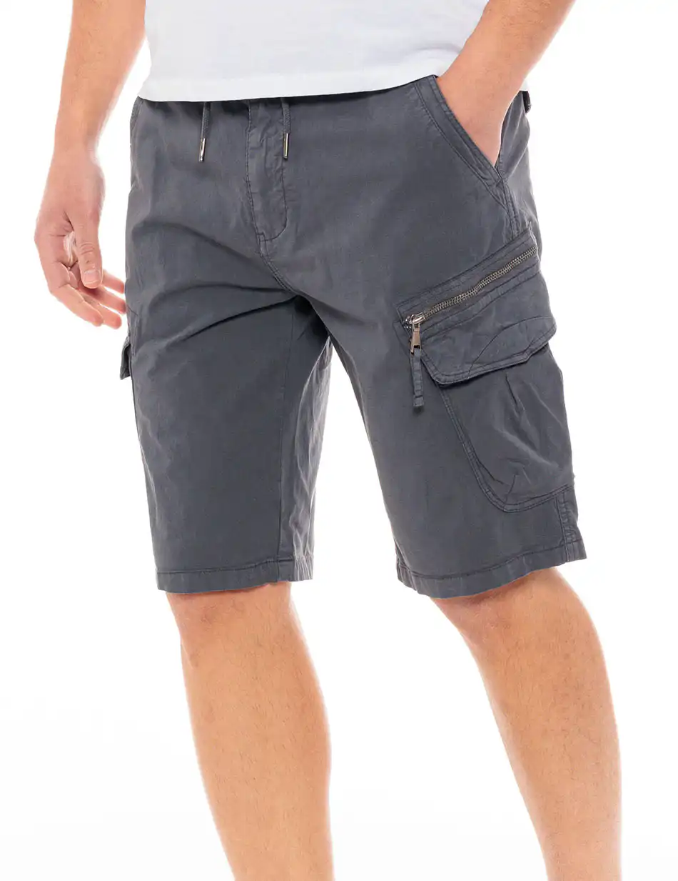 Splendid fashion ανδρική cargo βερμούδα 49-221-016 DK GREY