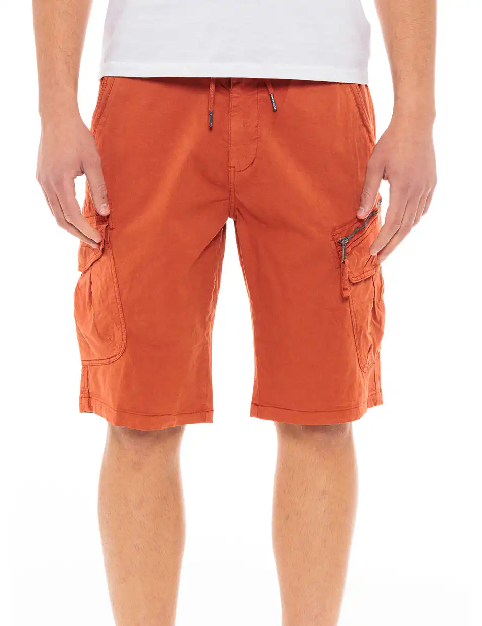 Splendid fashion ανδρική cargo βερμούδα 49-221-016 PAPRIKA