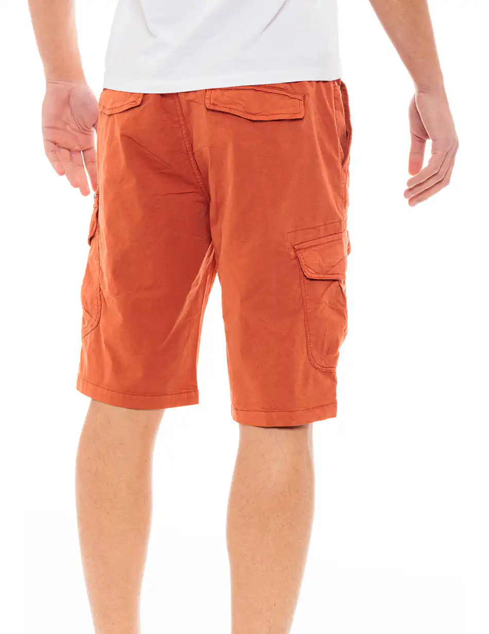 Splendid fashion ανδρική cargo βερμούδα 49-221-016 PAPRIKA