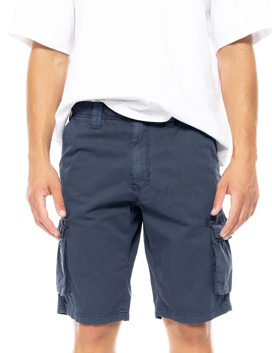 Biston fashion ανδρική cargo βερμούδα 49-221-021 NAVY