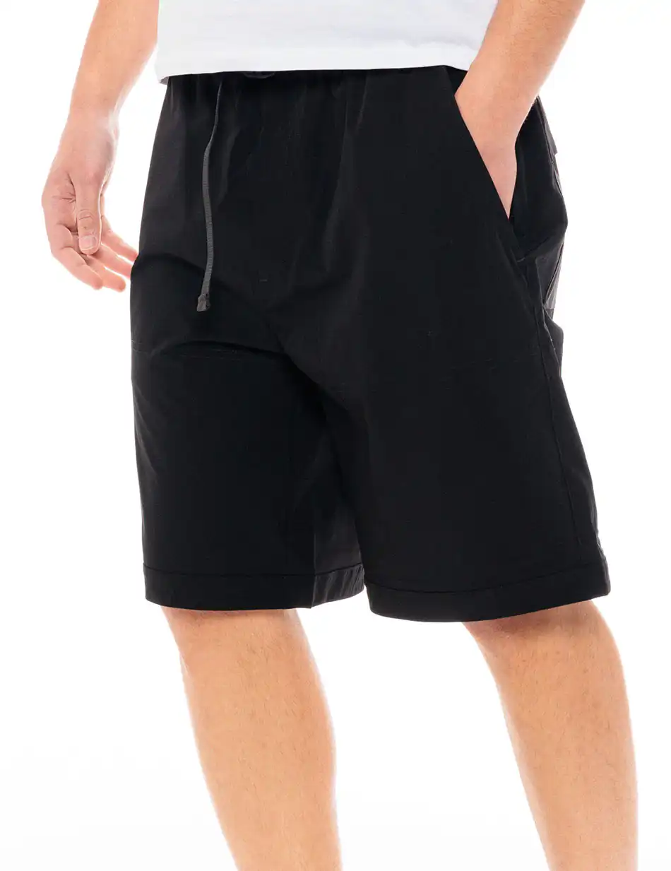 Splendid fashion ανδρική chinos βερμούδα 49-221-024 BLACK