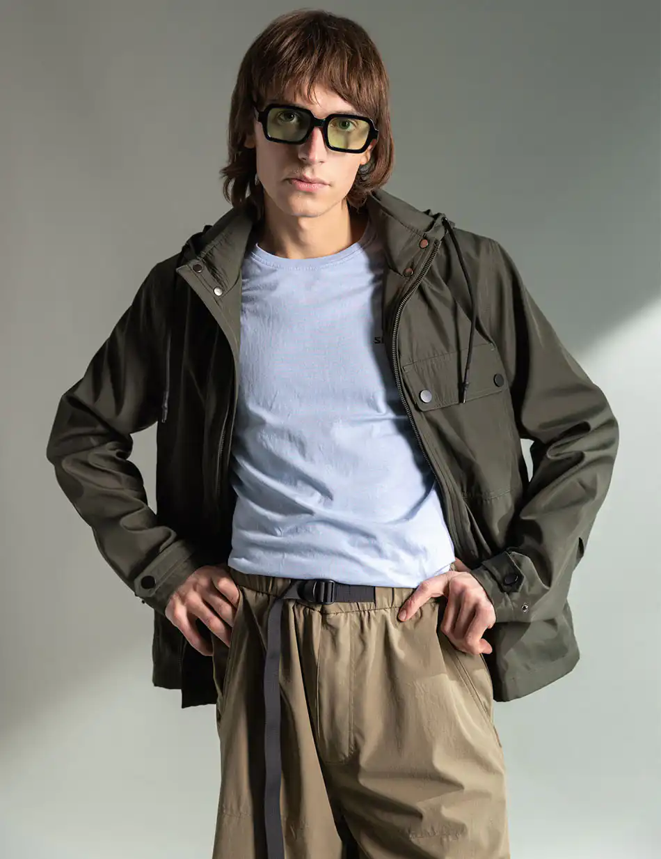 Splendid fashion ανδρική chinos βερμούδα 49-221-024 FANGO