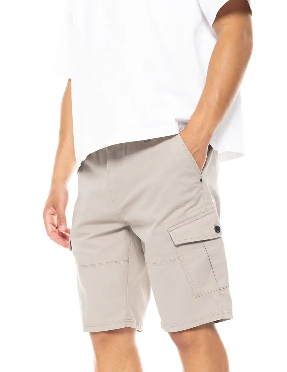 Splendid fashion ανδρική cargo βερμούδα 49-221-025 BEIGE