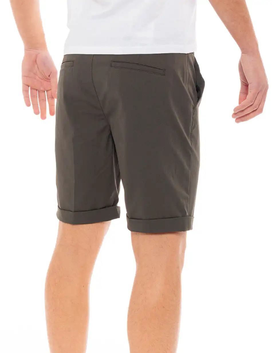 Splendid fashion ανδρική chinos βερμούδα 49-221-026 DK GREEN