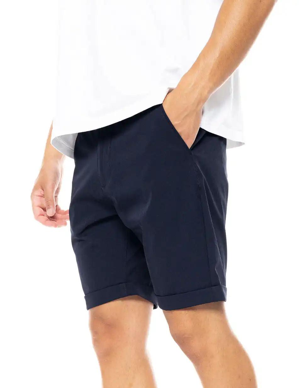 Splendid fashion ανδρική chinos βερμούδα 49-221-026 NAVY
