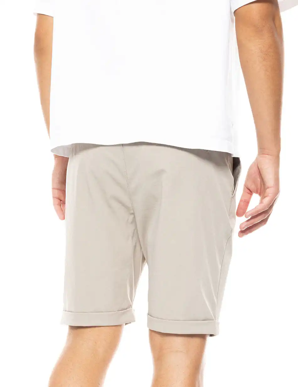 Splendid fashion ανδρική chinos βερμούδα 49-221-026 BEIGE