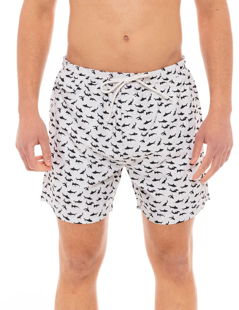 Splendid fashion ανδρικό μαγιό 49-231-002 WHITE