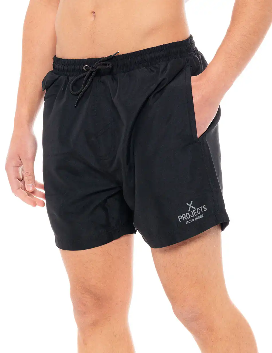 Biston fashion ανδρικό μαγιό 49-231-003 BLACK