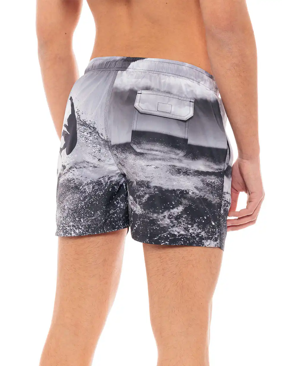 Splendid fashion ανδρικό μαγιό 49-231-007 BLACK ALLOVER