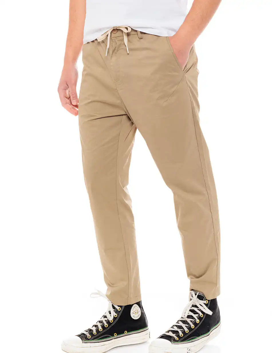 Biston fashion ανδρικό παντελόνι chinos 49-241-001 BEIGE