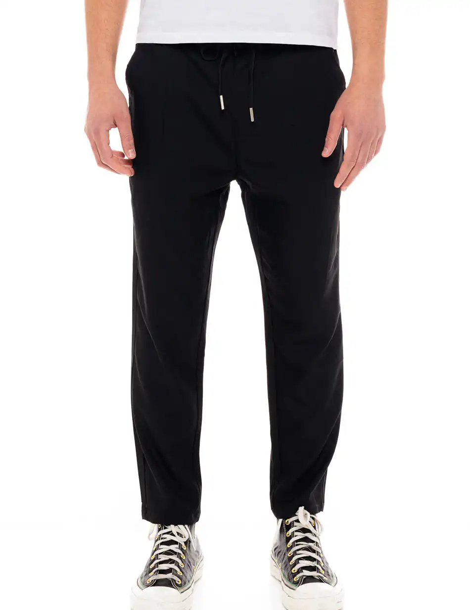 Splendid fashion ανδρικό παντελόνι chinos 49-241-002 BLACK