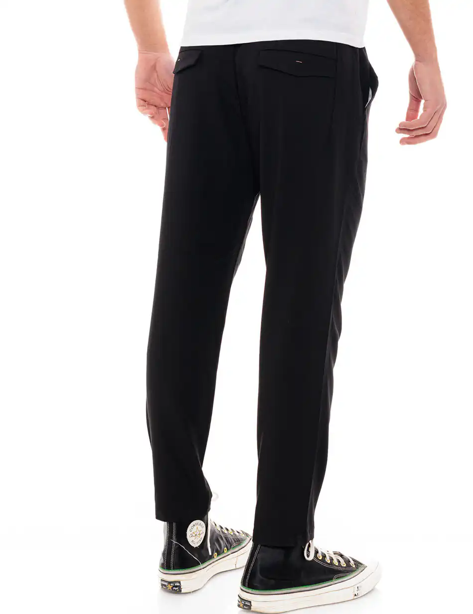 Splendid fashion ανδρικό παντελόνι chinos 49-241-002 BLACK