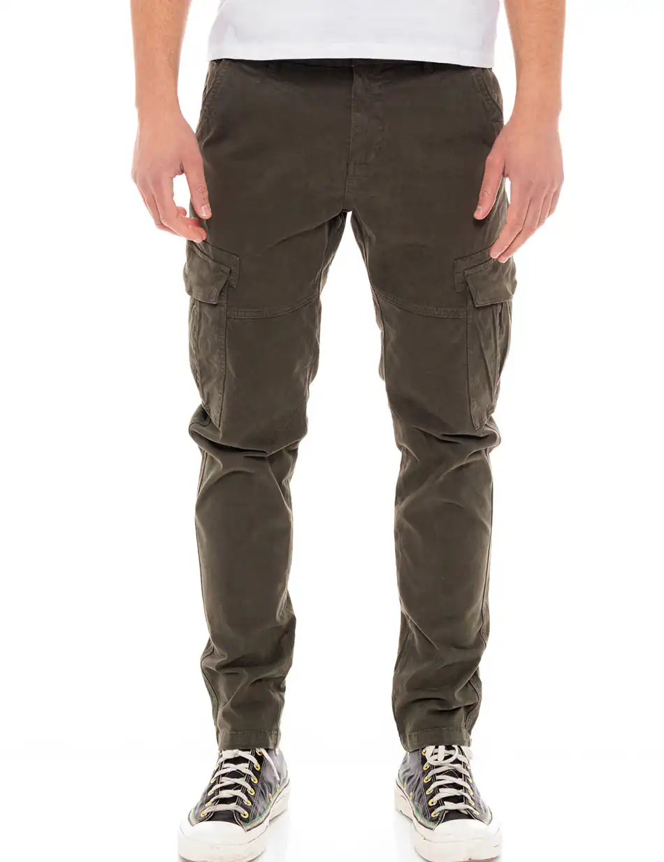 Splendid fashion ανδρικό παντελόνι cargo 49-241-003 KHAKI