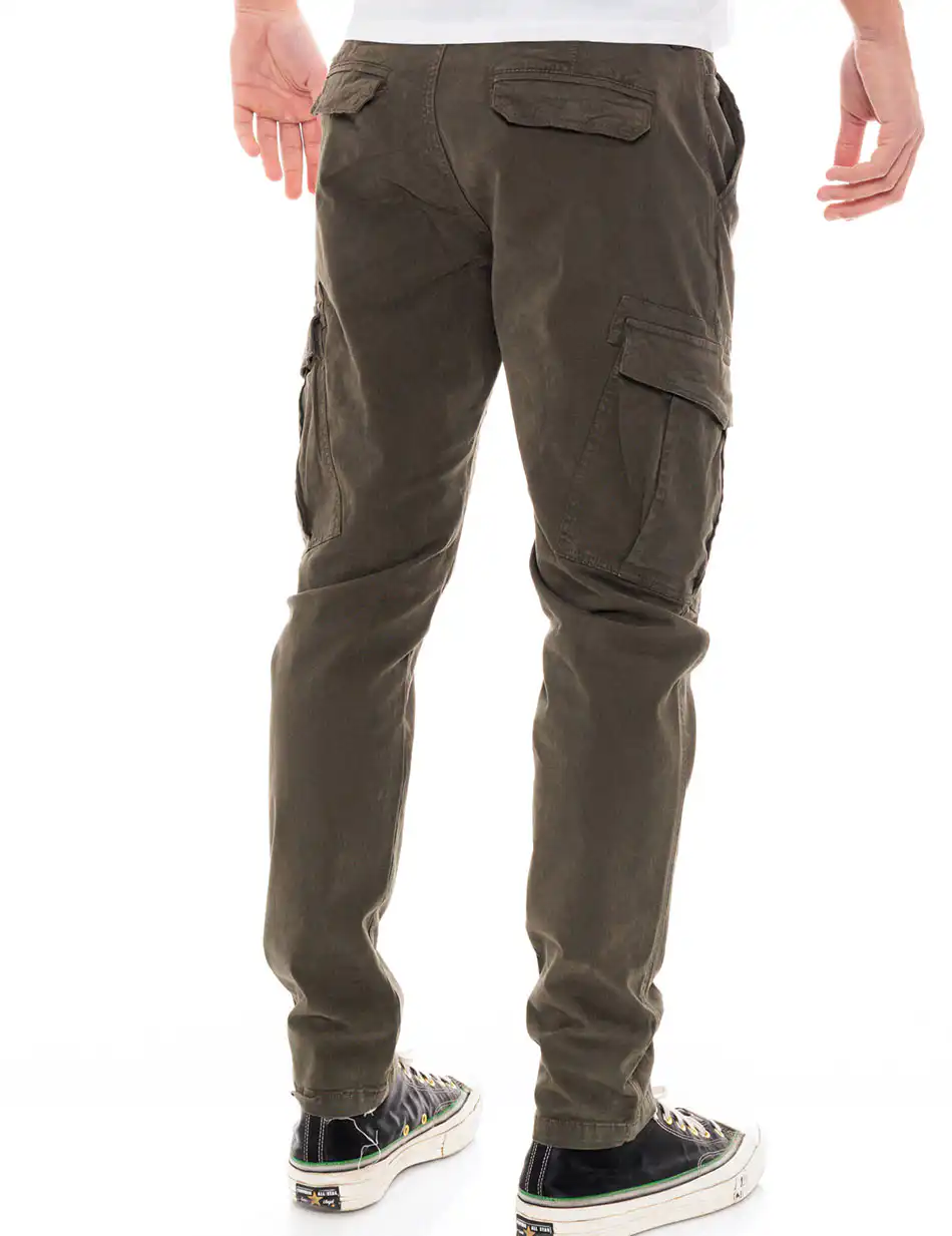 Splendid fashion ανδρικό παντελόνι cargo 49-241-003 KHAKI
