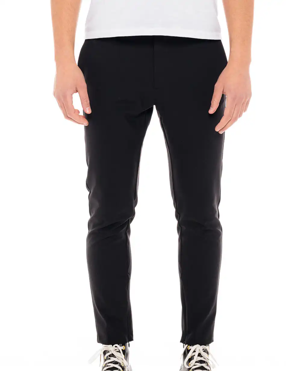 Splendid fashion ανδρικό παντελόνι chinos 49-241-010 BLACK