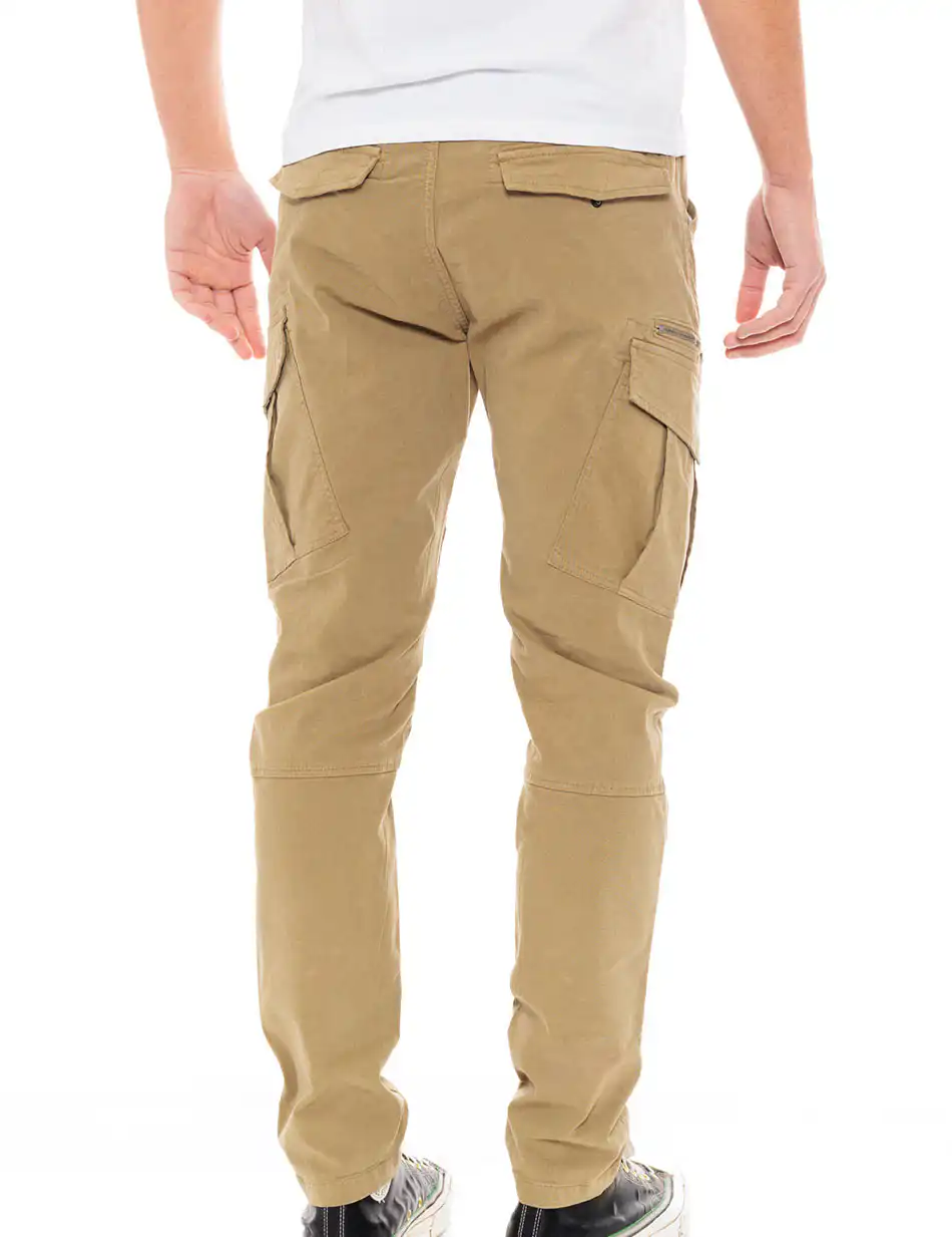 Biston fashion ανδρικό cargo παντελόνι 49-241-011 DK BEIGE