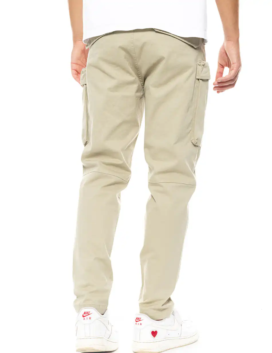 Splendid fashion ανδρικό παντελόνι cargo 49-241-012 BEIGE