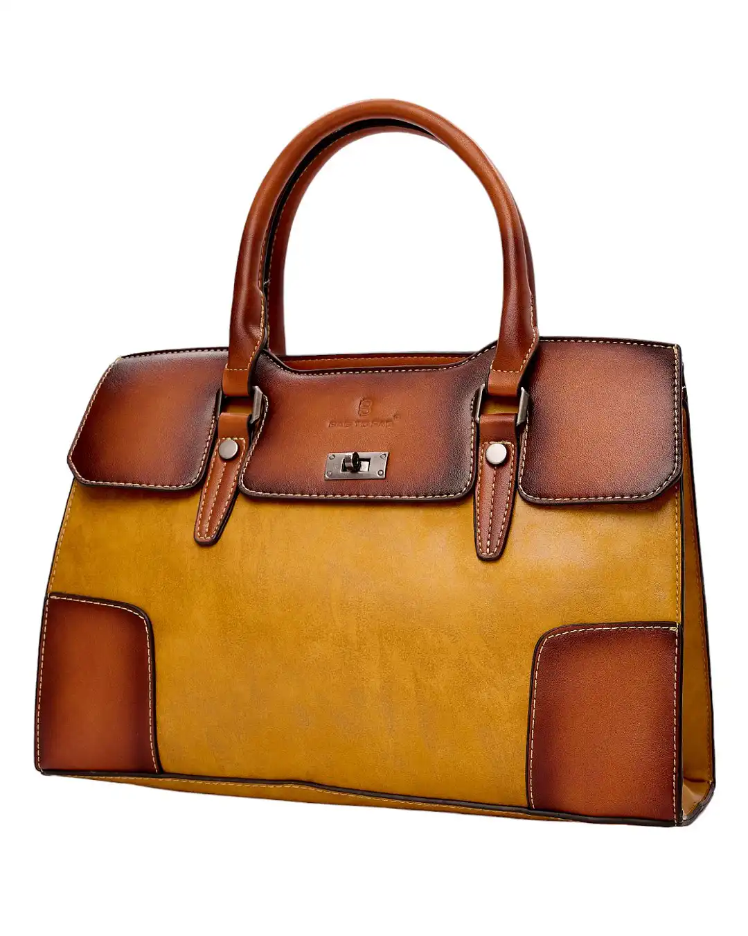 Τσάντα χειρός HM-99608 – Κίτρινο