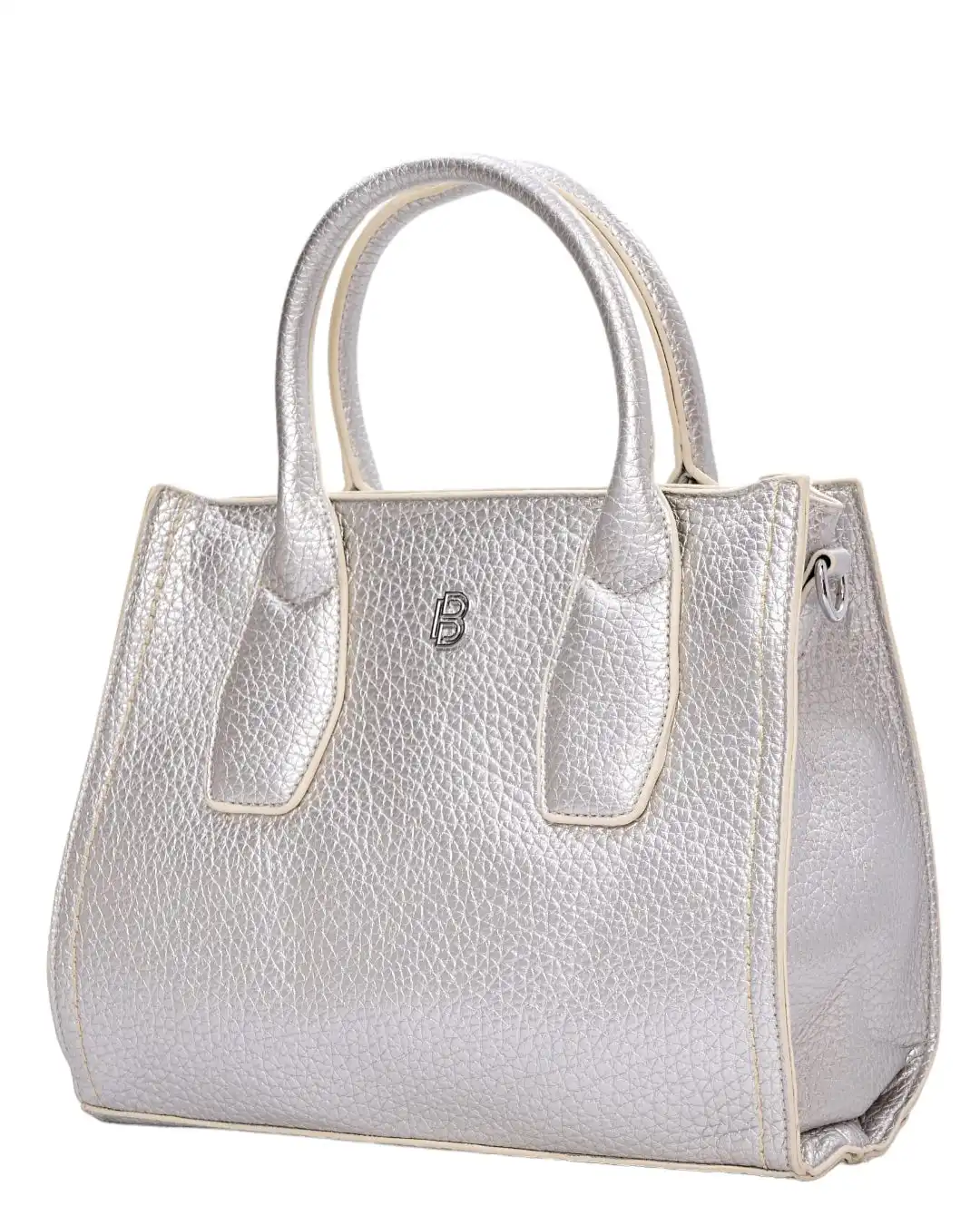 Τσάντα χειρός BY-31422 – Ασημί