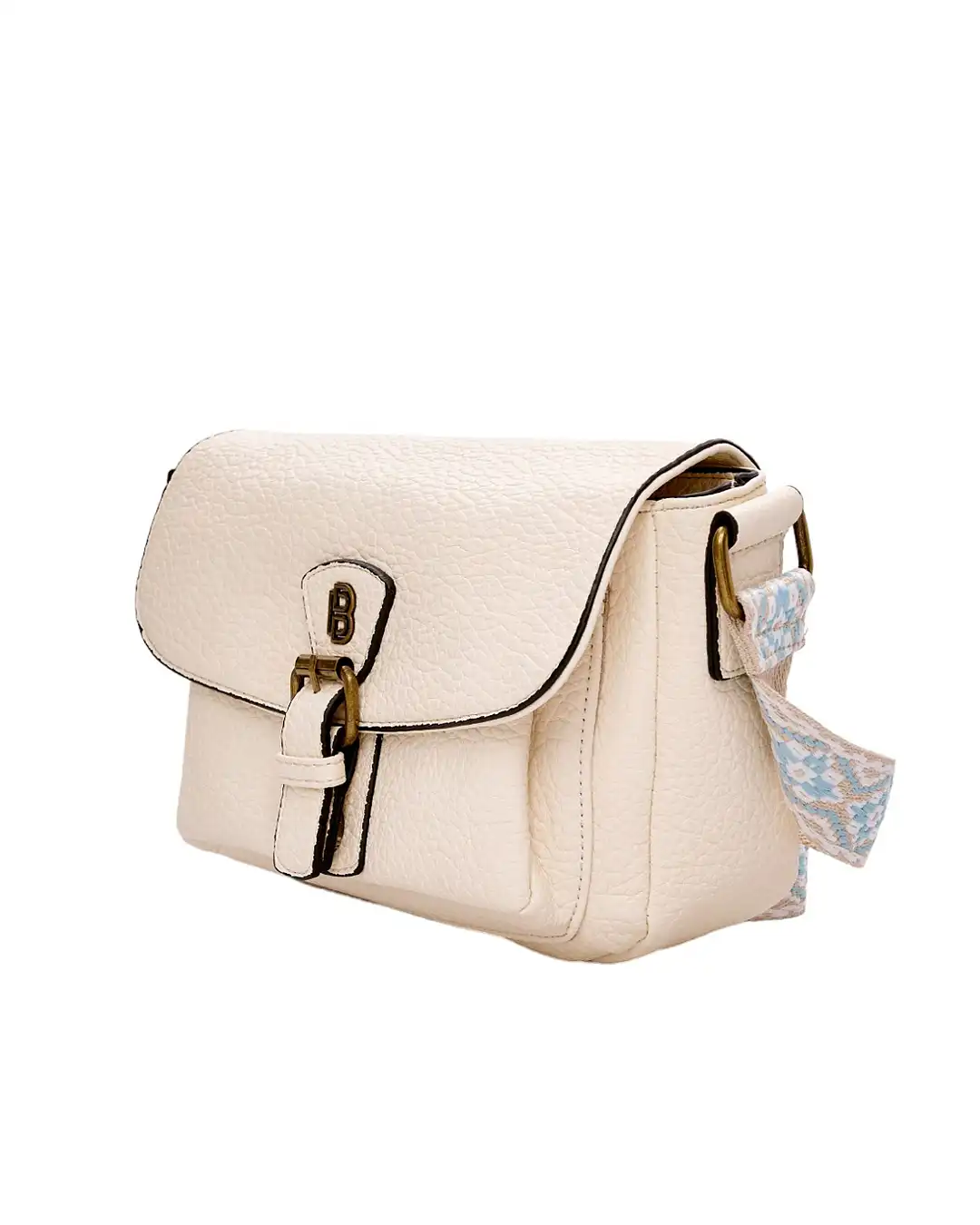 Τσάντα χιαστή P-6118 – Ασπρο