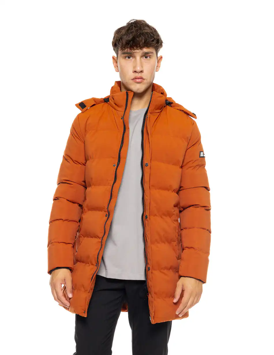 Biston fashion ανδρικό demi μπουφάν με αποσπώμενη κουκούλα 50-201-007 PAPRIKA