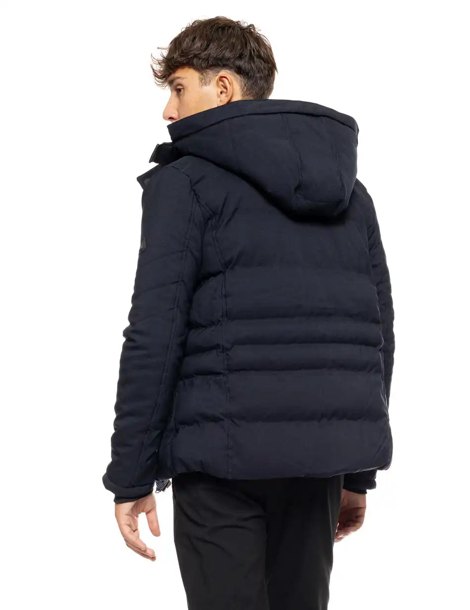 Splendid fashion ανδρικό κοντό μπουφάν με αποσπώμενη κουκούλα 50-201-010 NAVY