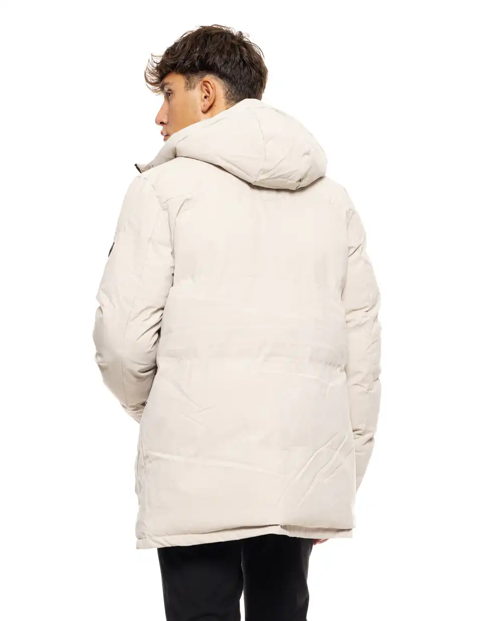 Biston fashion ανδρικό demi μπουφάν με ενσωματωμένη κουκούλα 50-201-021 ICE