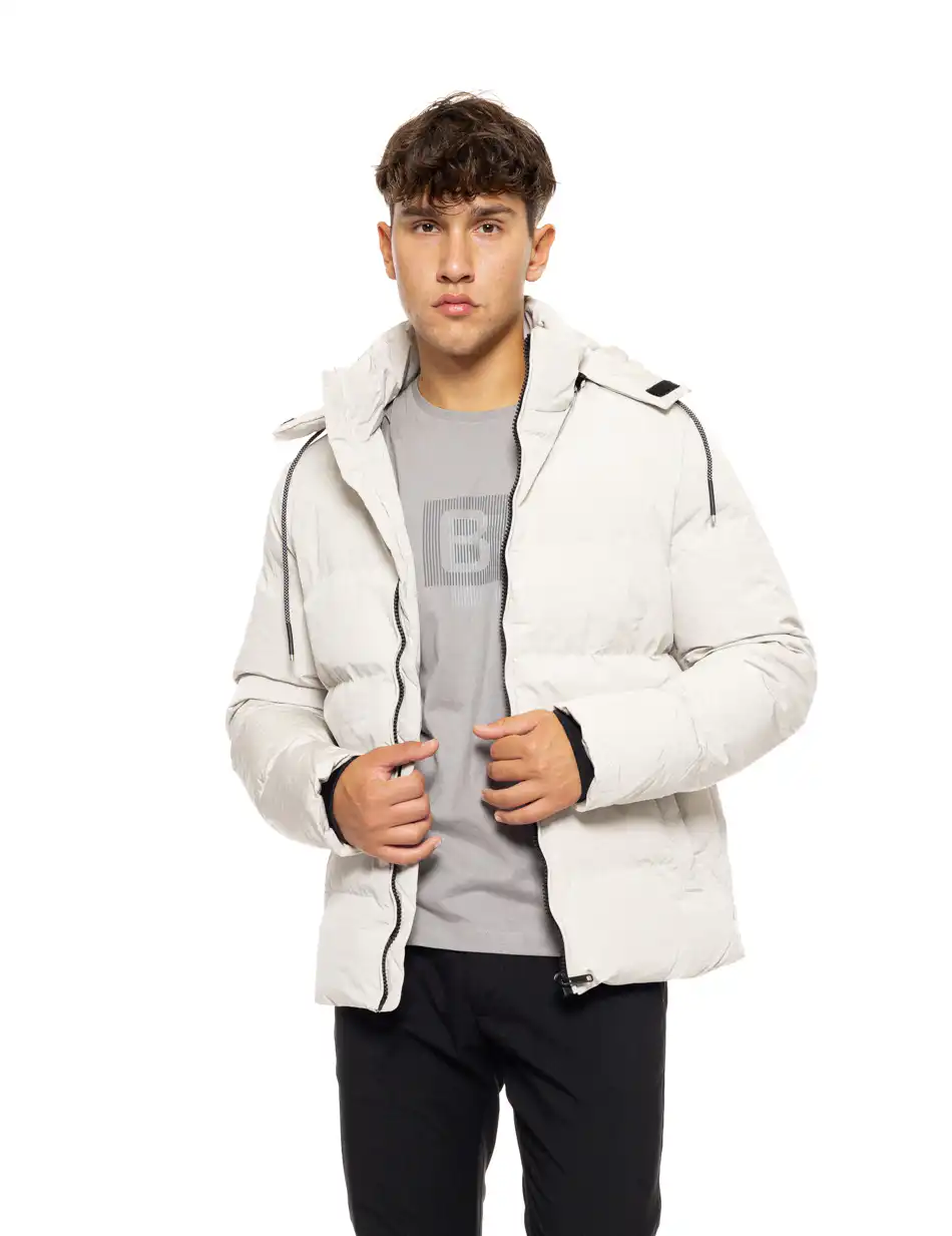 Biston fashion ανδρικό κοντό μπουφάν με αποσπώμενη κουκούλα 50-201-024 ICE