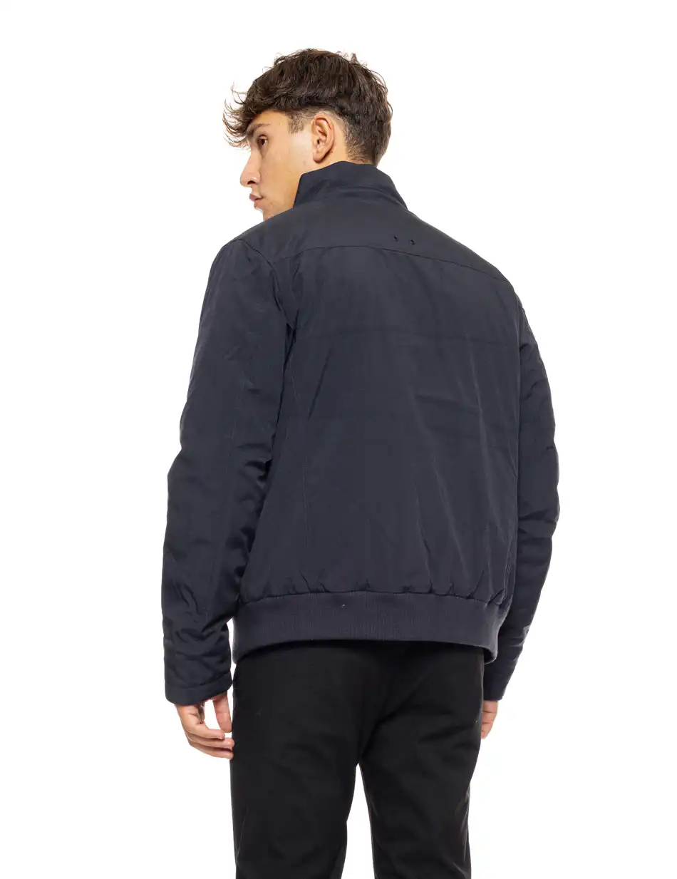 Splendid fashion ανδρικό κοντό bomber μπουφάν με γιακά 50-201-056 NAVY