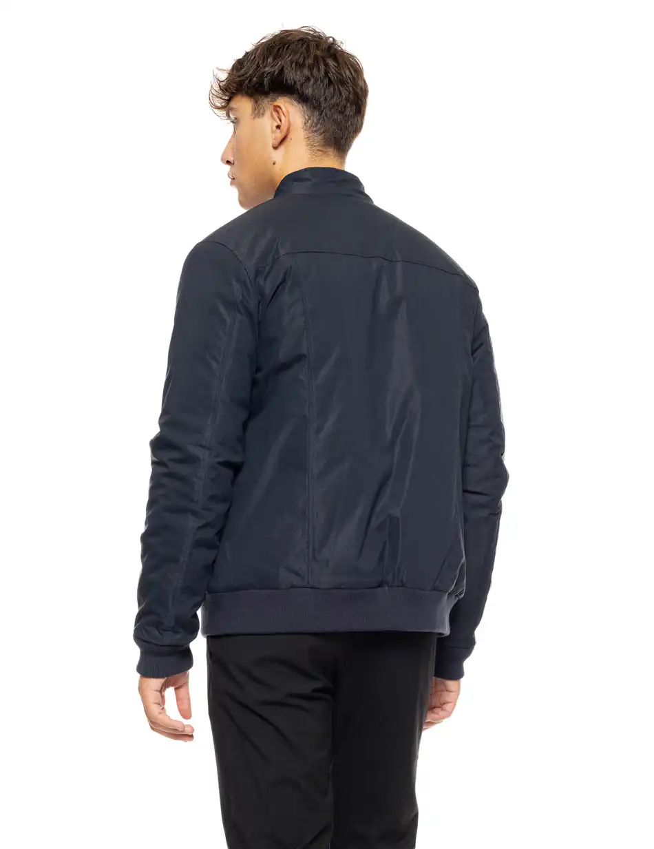 Biston fashion ανδρικό κοντό μπουφάν με αποσπώμενη κουκούλα 50-201-061 NAVY