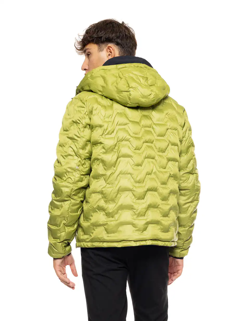 Biston fashion ανδρικό κοντό μπουφάν 2 όψεων με ενσωματωμένη κουκούλα 50-201-073 NAVY