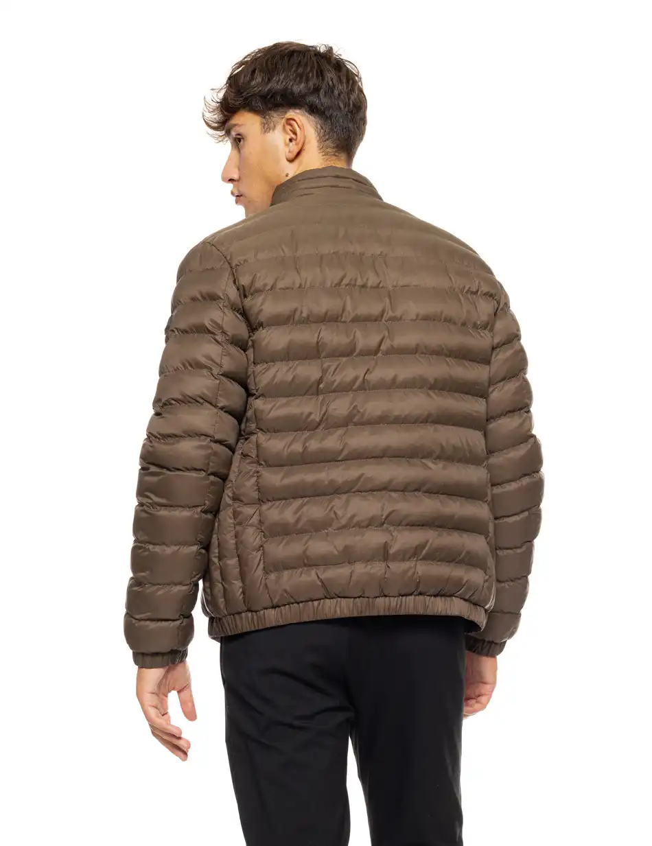 Splendid fashion ανδρικό κοντό πανωφόρι με γιακά 50-201-096 KHAKI