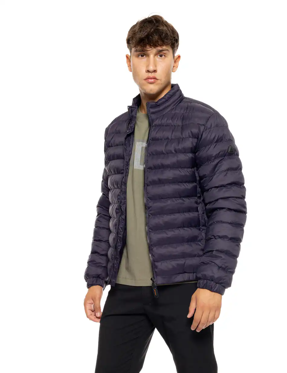 Splendid fashion ανδρικό κοντό πανωφόρι με γιακά 50-201-096 NAVY