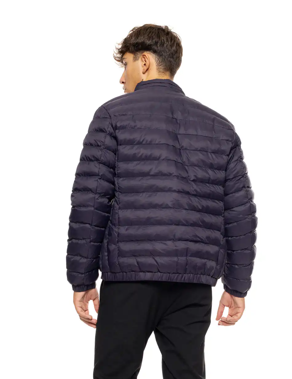 Splendid fashion ανδρικό κοντό πανωφόρι με γιακά 50-201-096 NAVY