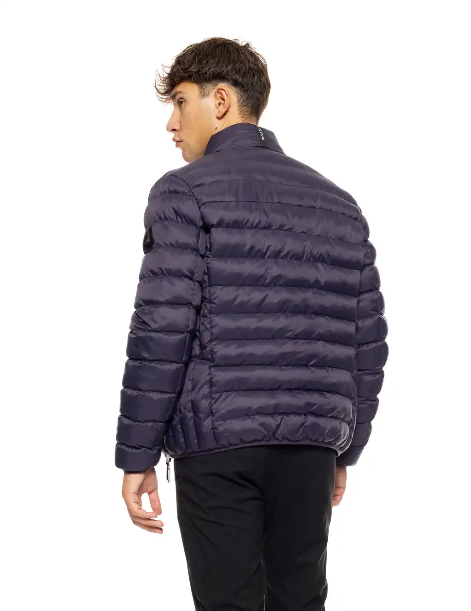 Biston fashion ανδρικό κοντό πανωφόρι με γιακά 50-201-097 NAVY