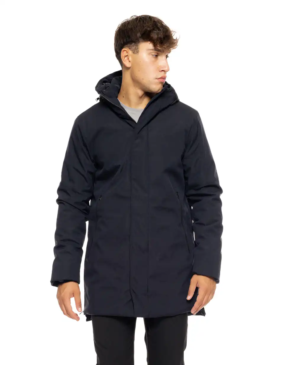 Biston fashion ανδρικό demi μπουφάν με ενσωματωμένη κουκούλα 50-201-107 NAVY