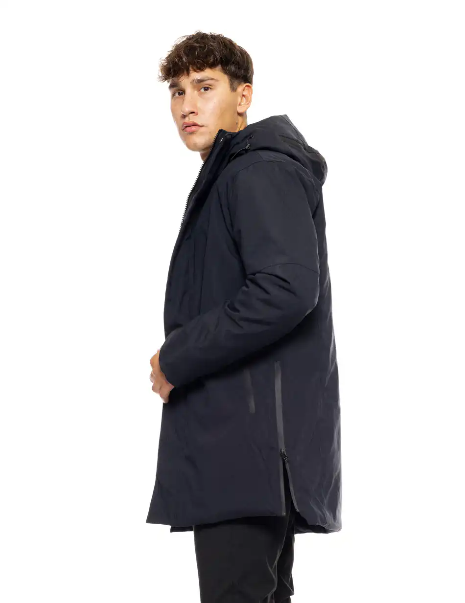 Biston fashion ανδρικό demi μπουφάν με ενσωματωμένη κουκούλα 50-201-107 NAVY